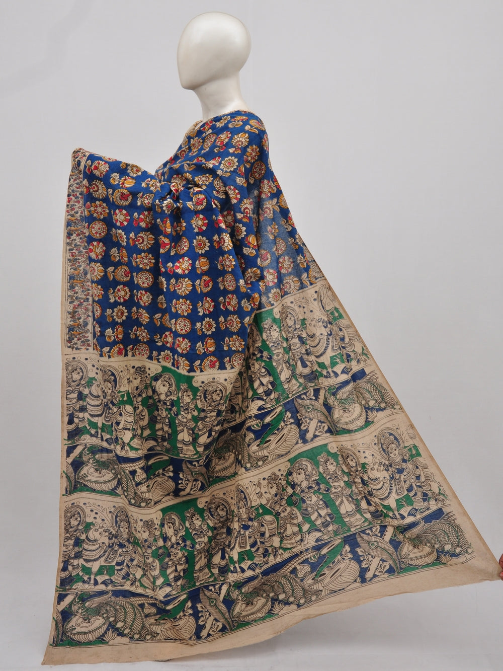 Kalamkari  Cotton Saree  [D90306019]