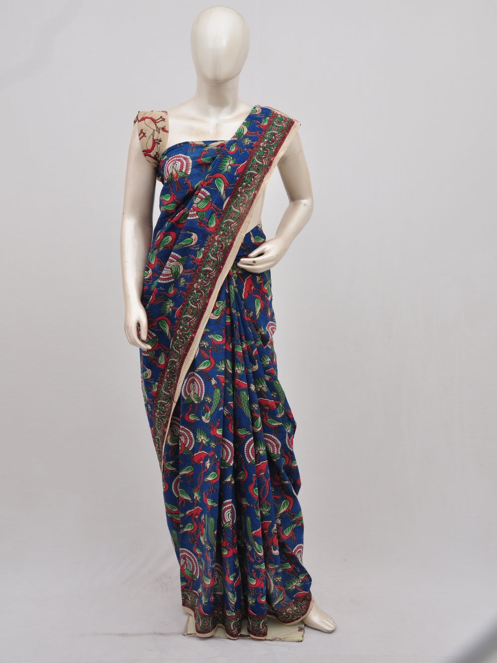 Kalamkari  Cotton Saree [D90307001]
