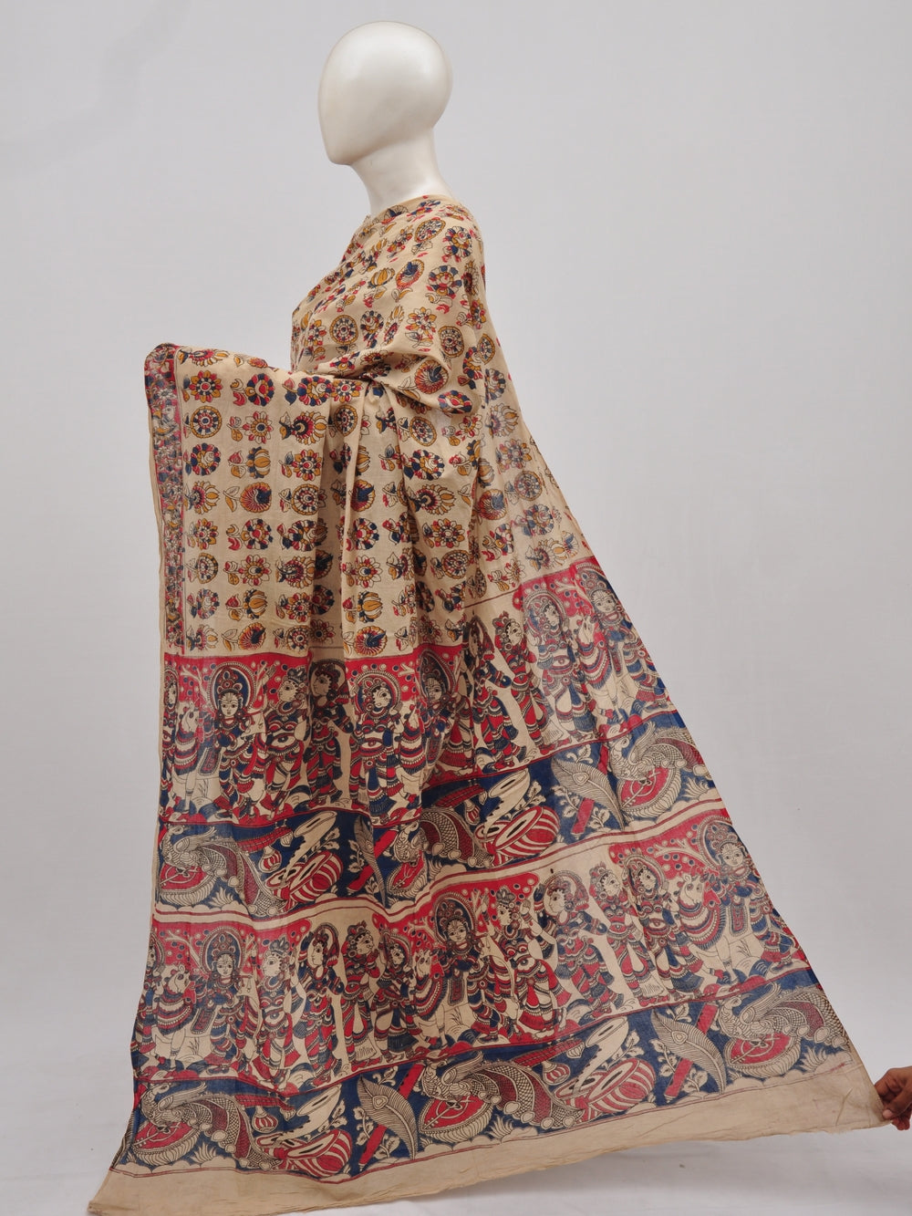 Kalamkari  Cotton Saree [D90307002]