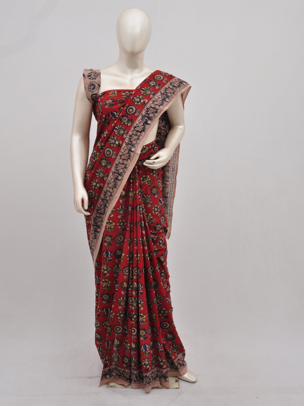 Kalamkari  Cotton Saree [D90307003]