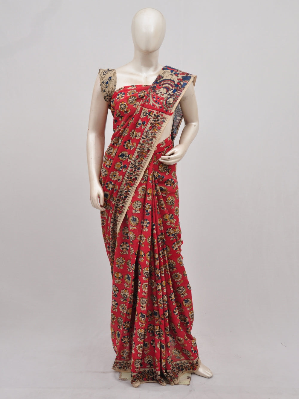 Kalamkari  Cotton Saree [D90307004]