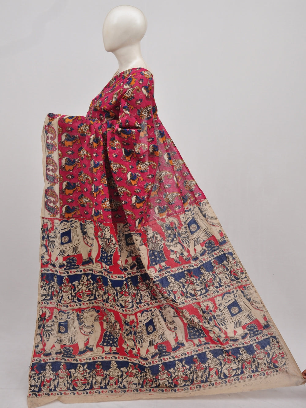 Kalamkari  Cotton Saree [D90307007]