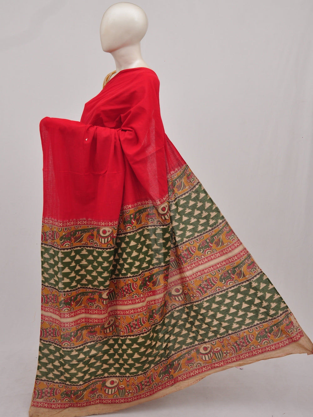 Kalamkari  Cotton Saree [D90409003]