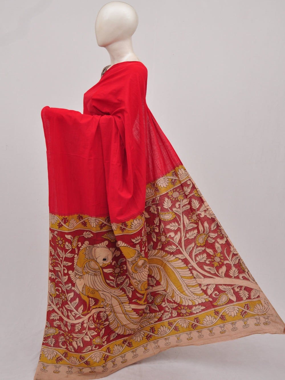 Kalamkari  Cotton Saree [D90409005]
