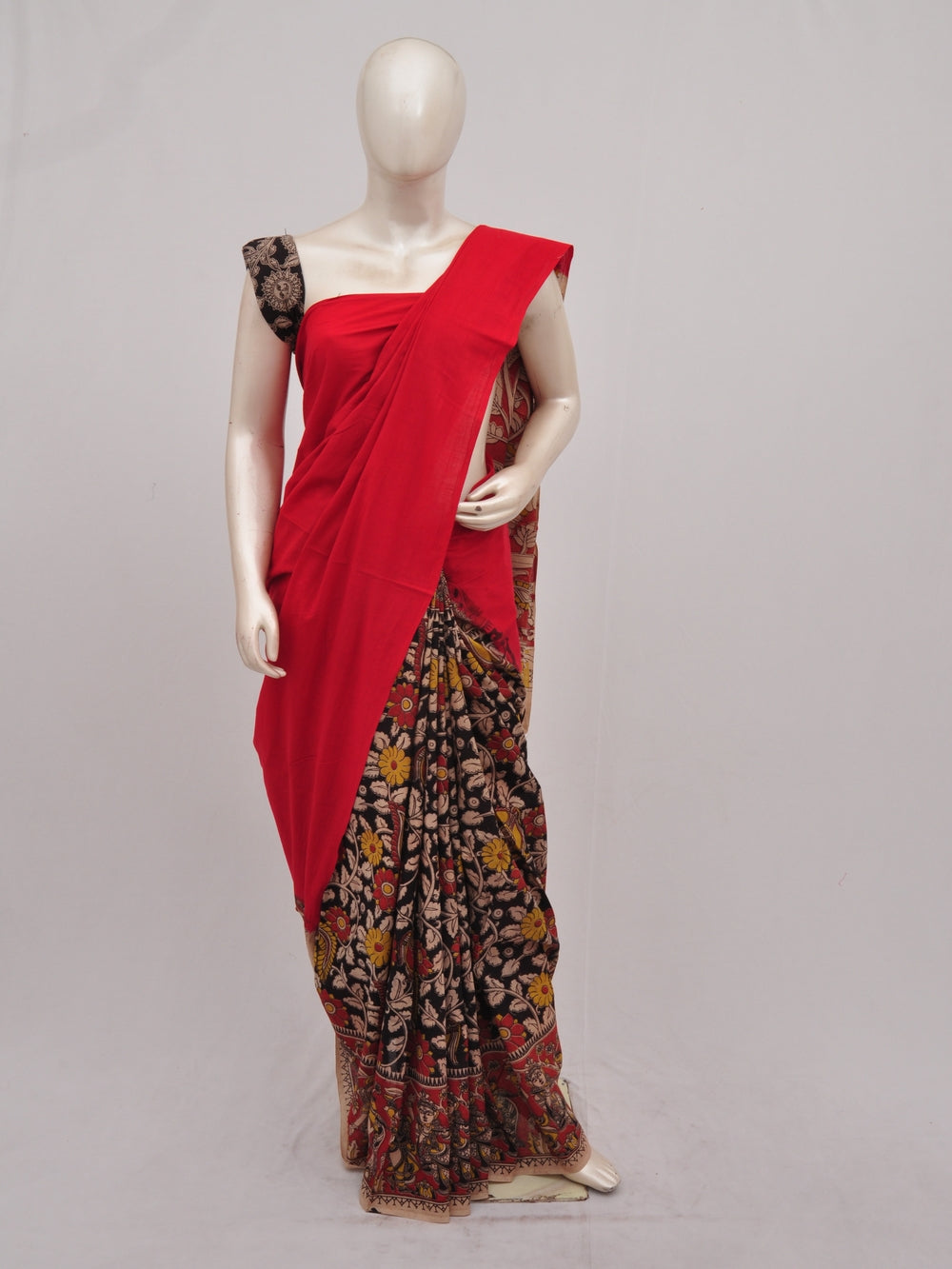 Kalamkari  Cotton Saree [D90409005]