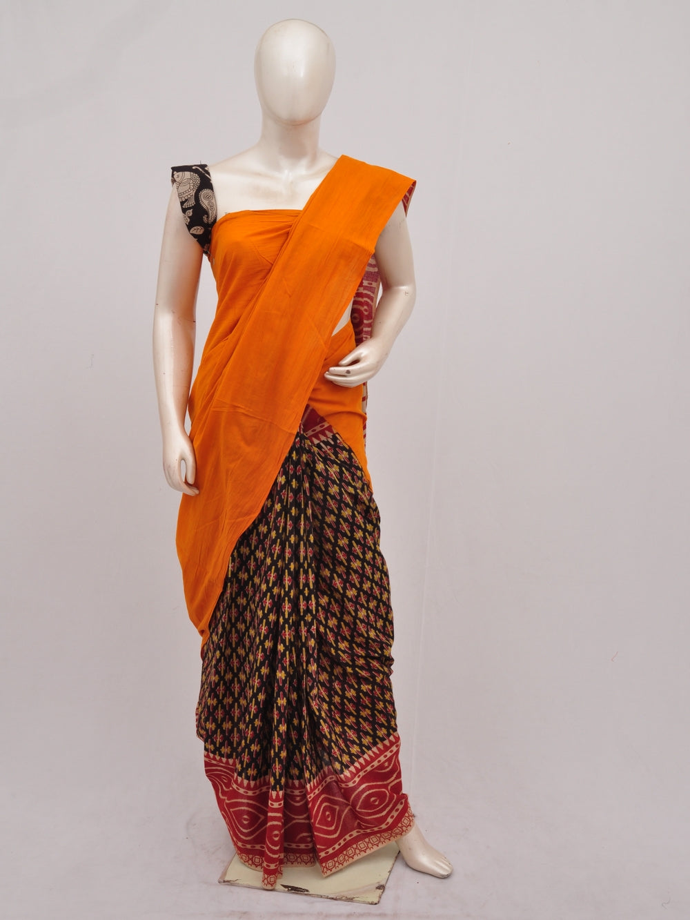 Kalamkari  Cotton Saree [D90409008] - DressesForWomen.IN