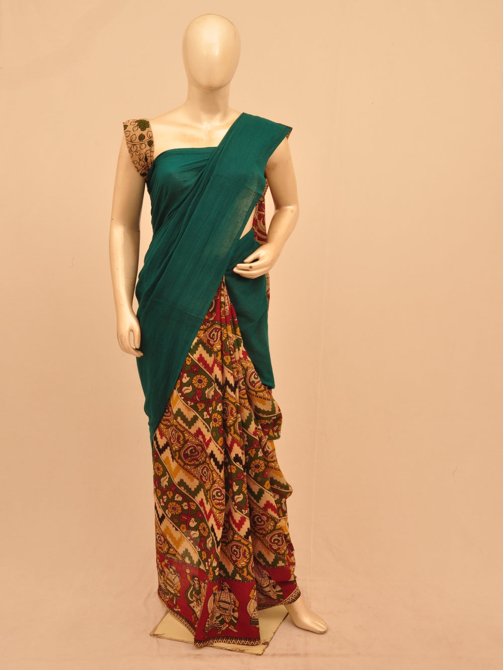 Kalamkari  Cotton Saree [D90409009]