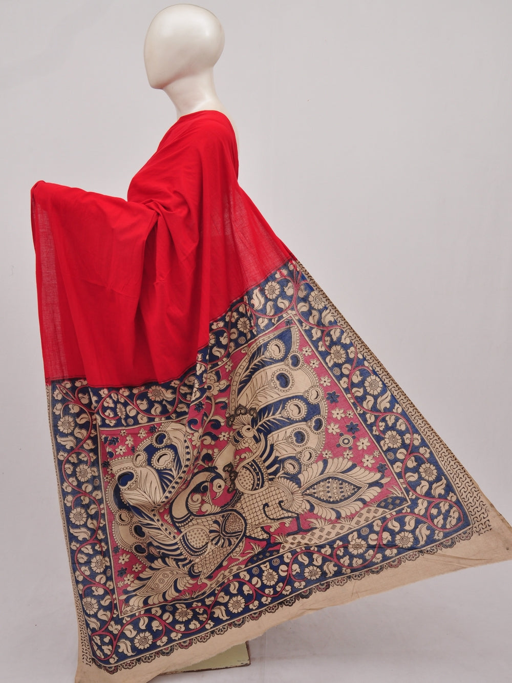 Kalamkari  Cotton Saree [D90409010]