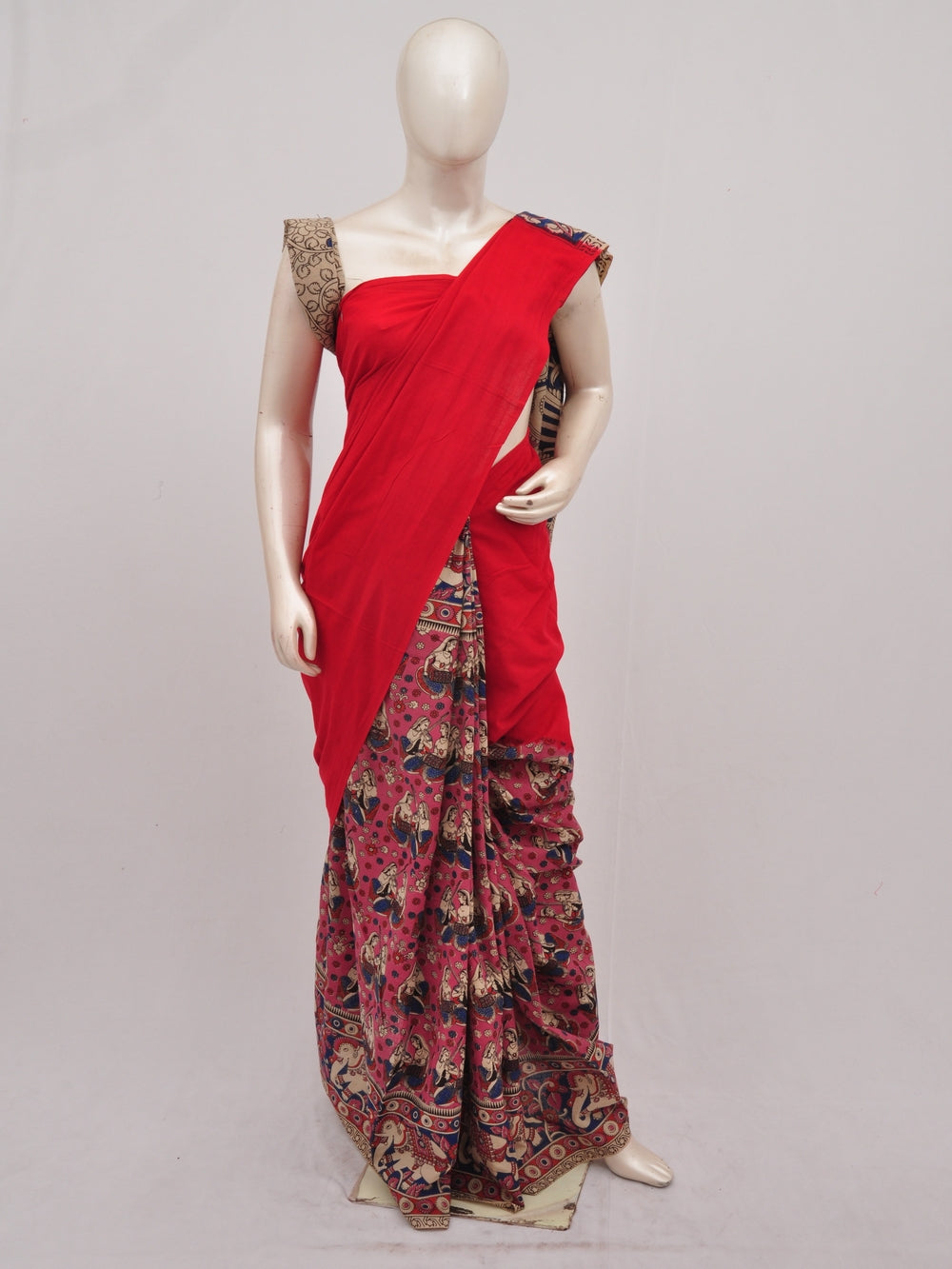 Kalamkari  Cotton Saree [D90409010]