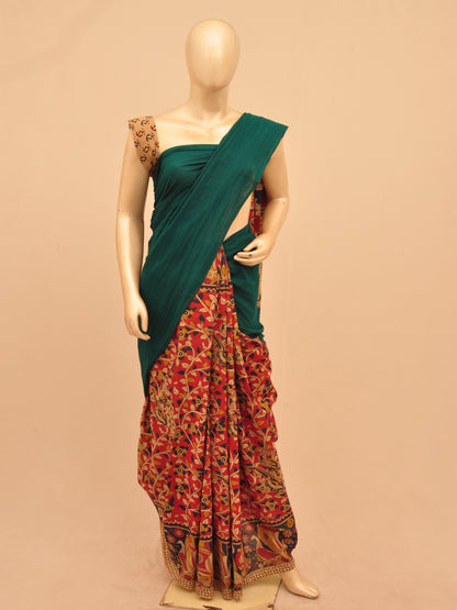 Kalamkari  Cotton Saree [D90409012]