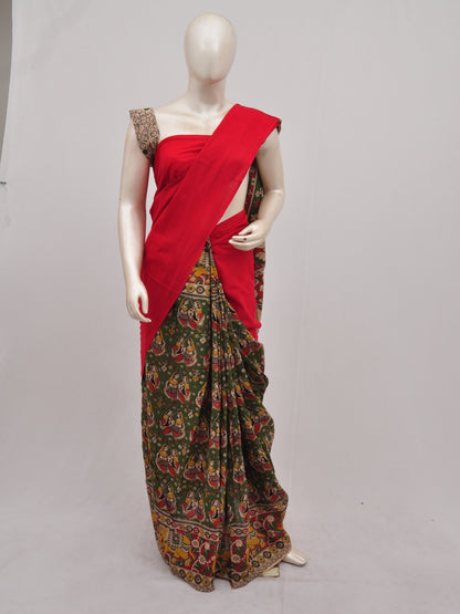 Kalamkari  Cotton Saree  [D90417001]
