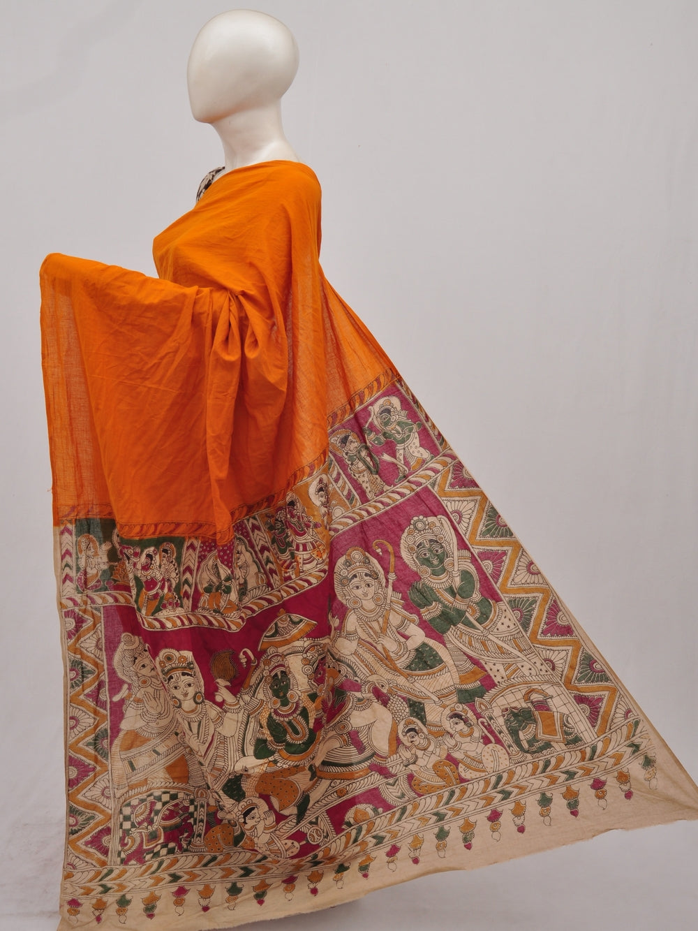 Kalamkari  Cotton Saree  [D90417002]