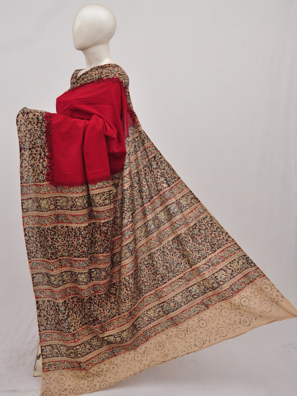 Kalamkari  Cotton Saree    [D90417004]