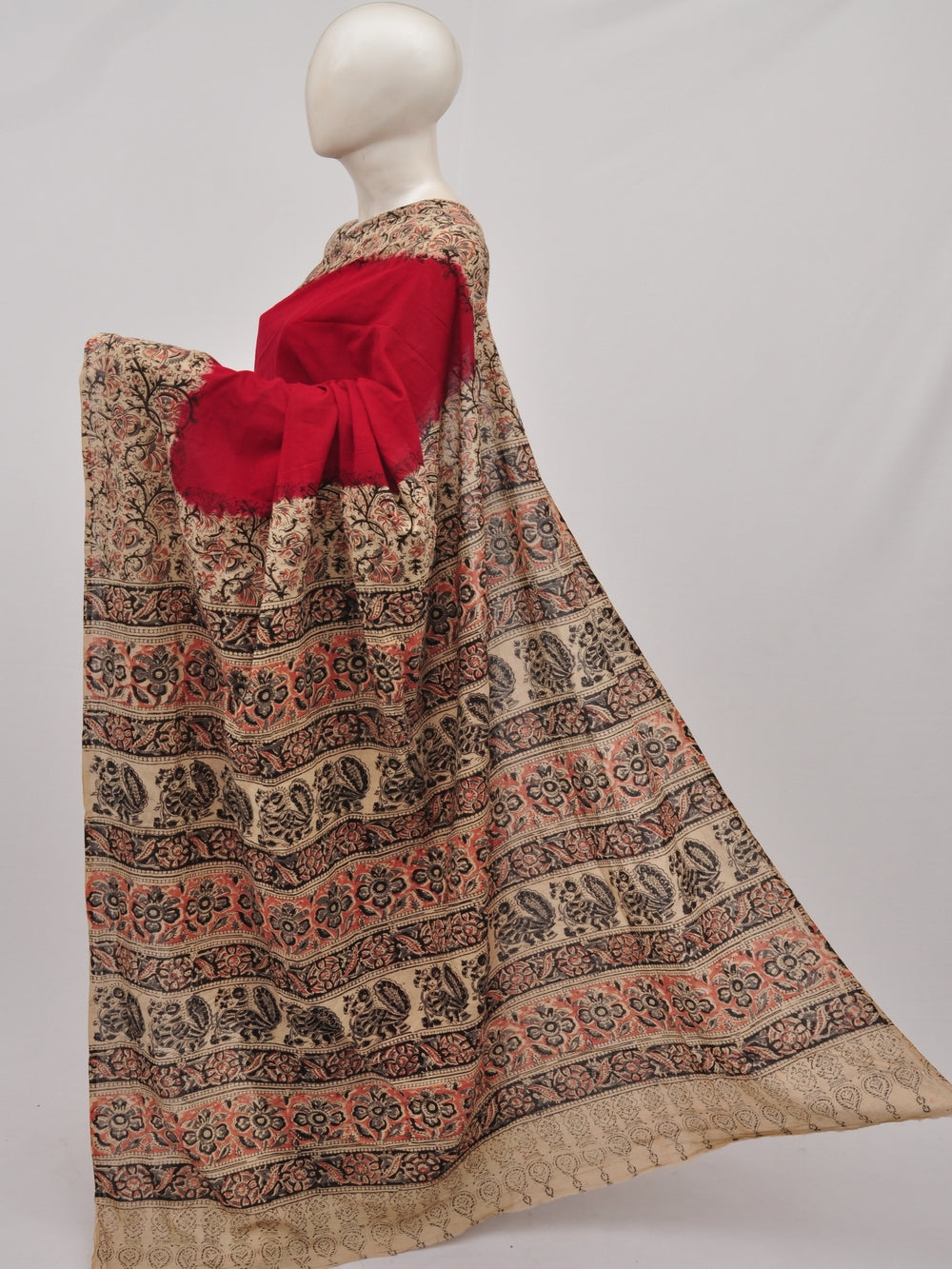Kalamkari  Cotton Saree    [D90417012]