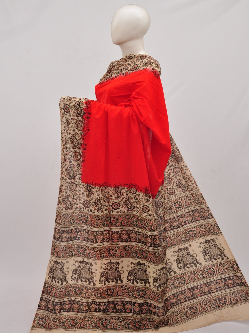 Kalamkari  Cotton Saree    [D90417020]
