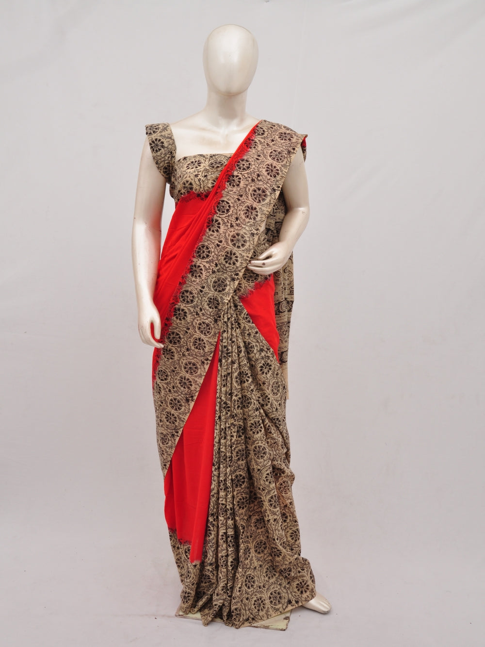 Kalamkari  Cotton Saree    [D90417021]