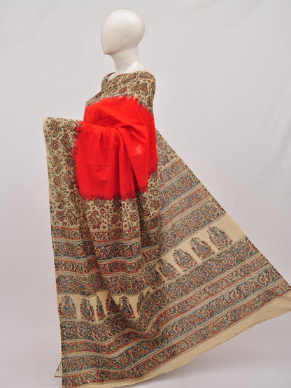 Kalamkari  Cotton Saree    [D90417023]
