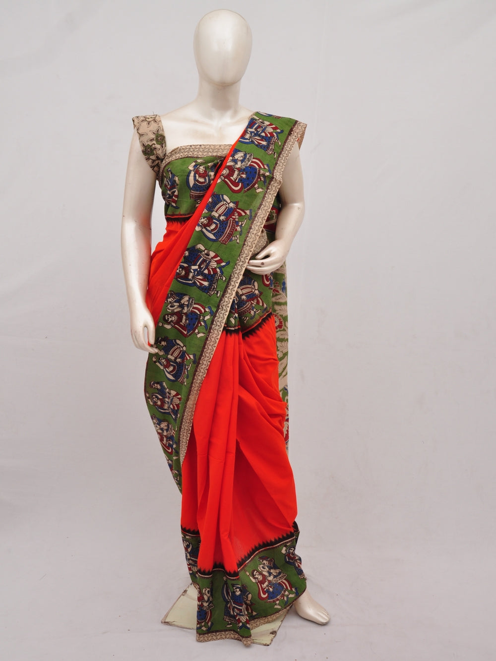 Kalamkari  Cotton Saree    [D90417026]