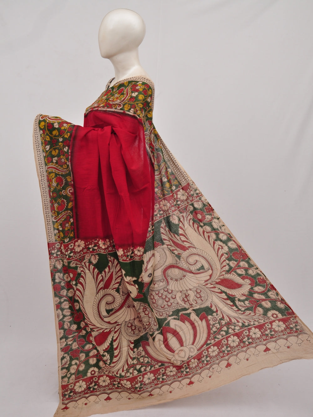 Kalamkari  Cotton Saree    [D90417029] - DressesForWomen.IN