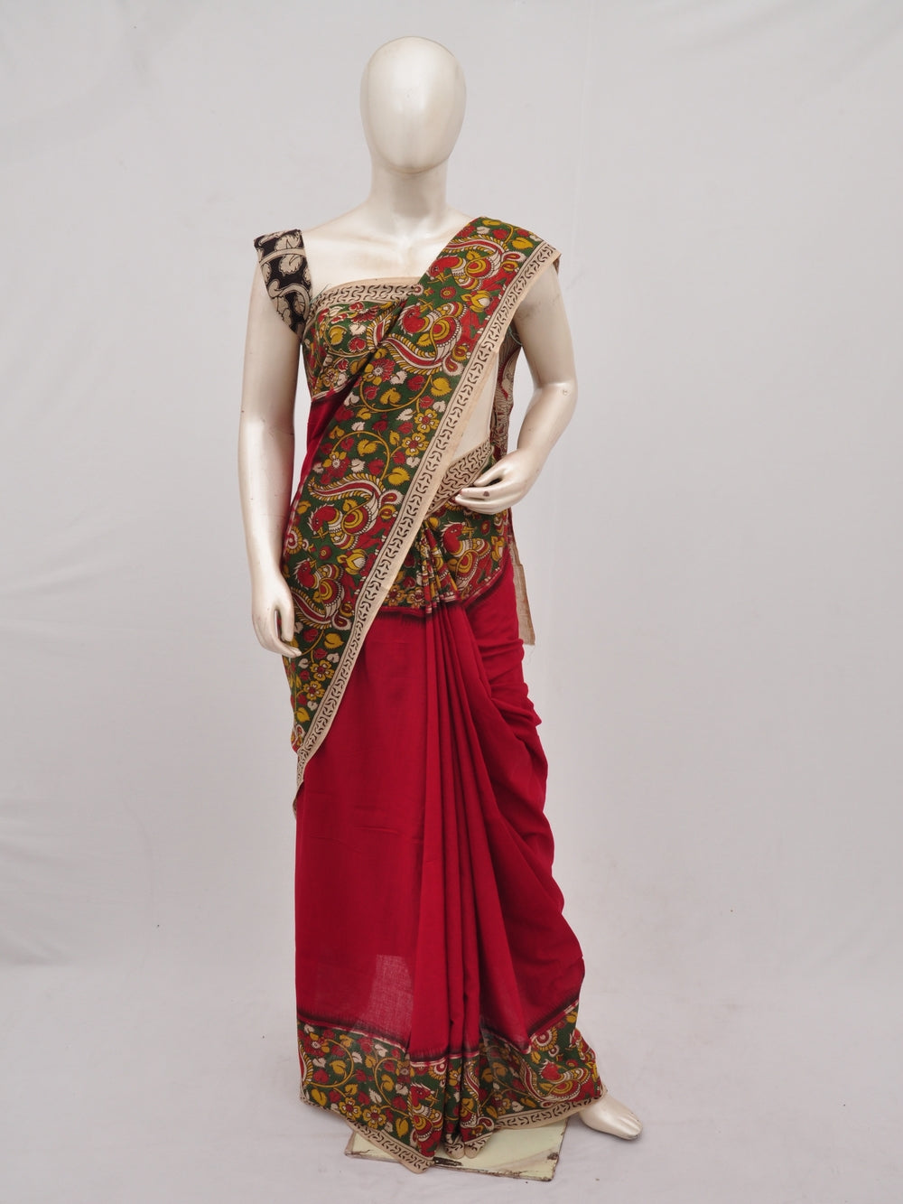 Kalamkari  Cotton Saree    [D90417029] - DressesForWomen.IN
