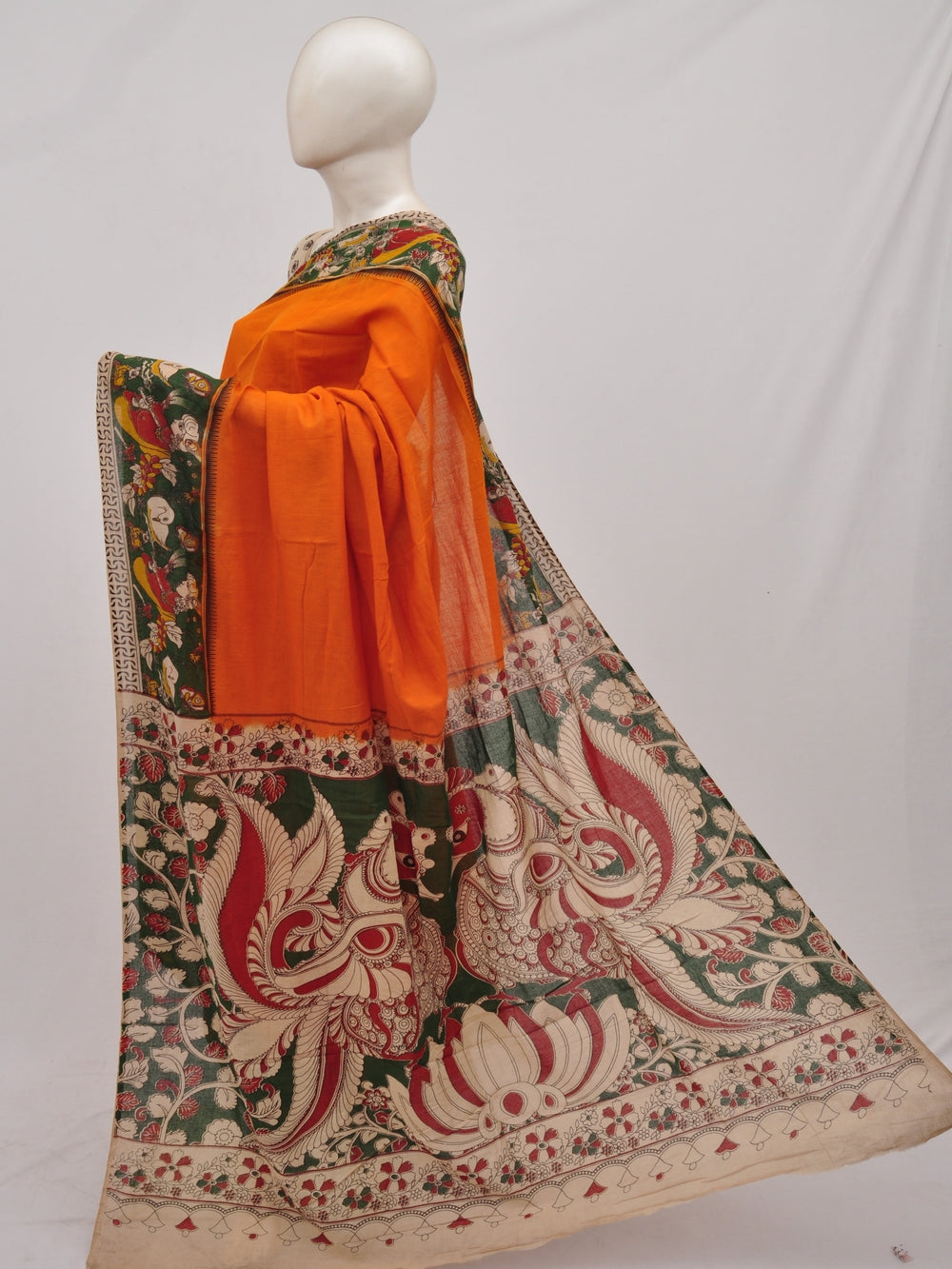 Kalamkari  Cotton Saree    [D90417030]