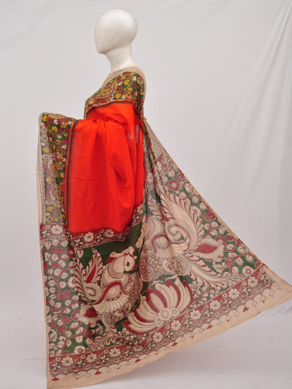 Kalamkari  Cotton Saree    [D90417033]