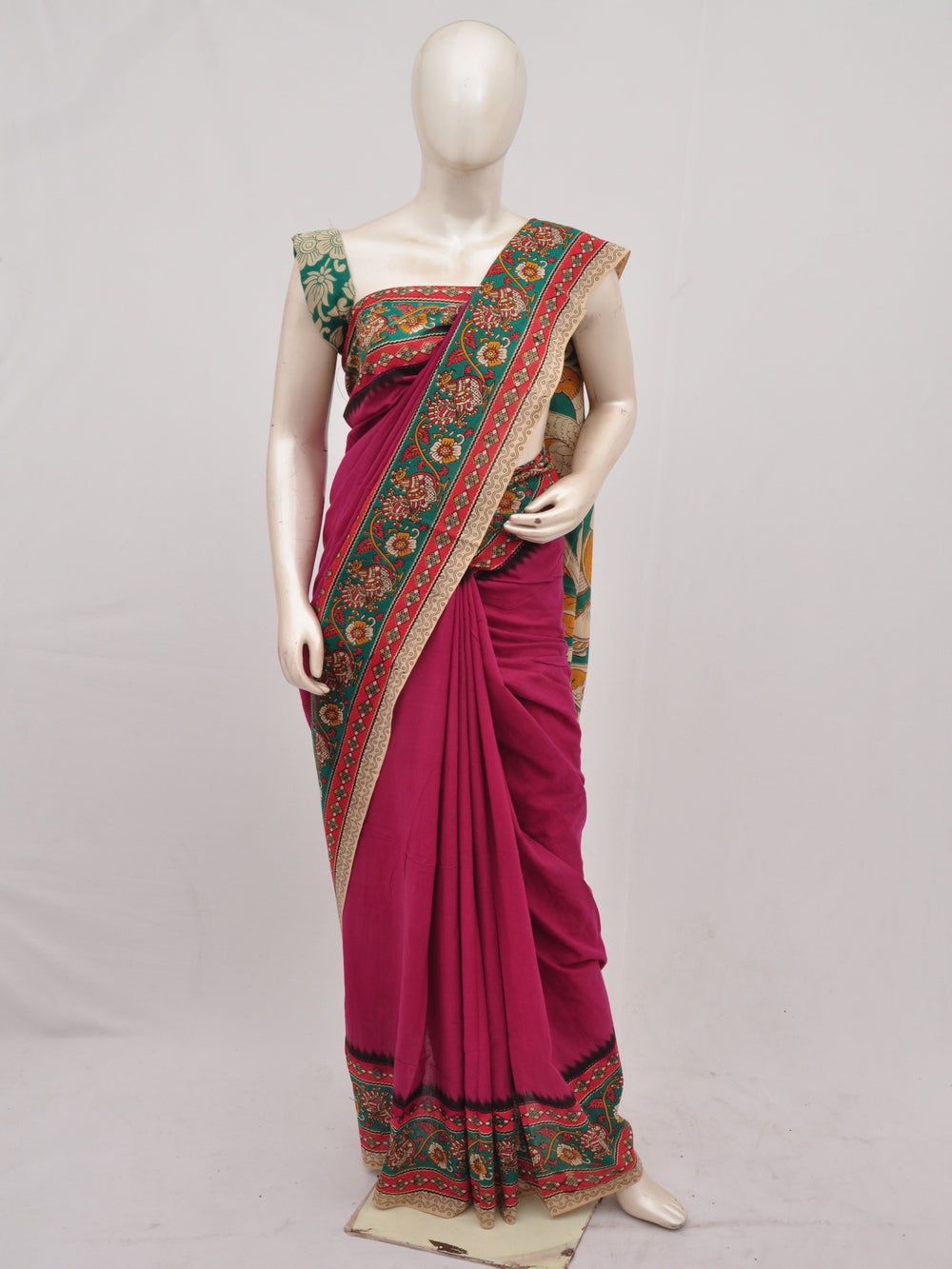 Kalamkari  Cotton Saree  [D90422002]