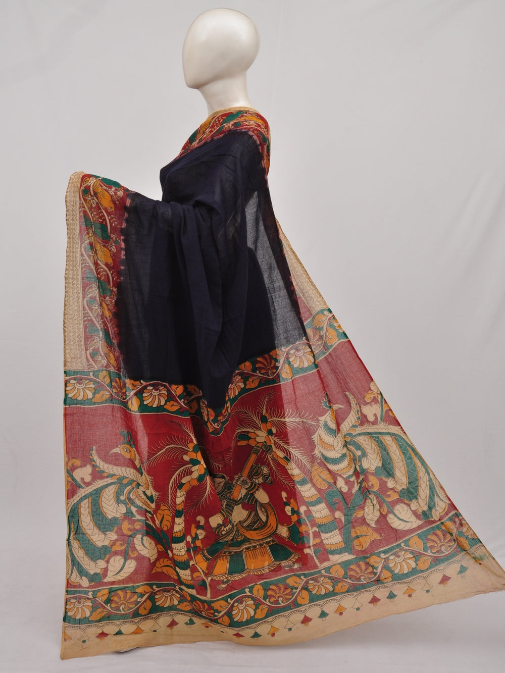 Kalamkari  Cotton Saree  [D90422003]