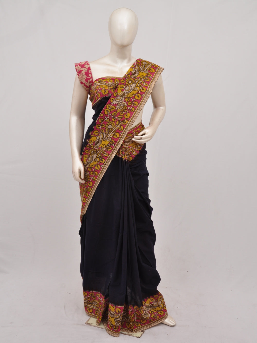 Kalamkari  Cotton Saree  [D90422004]