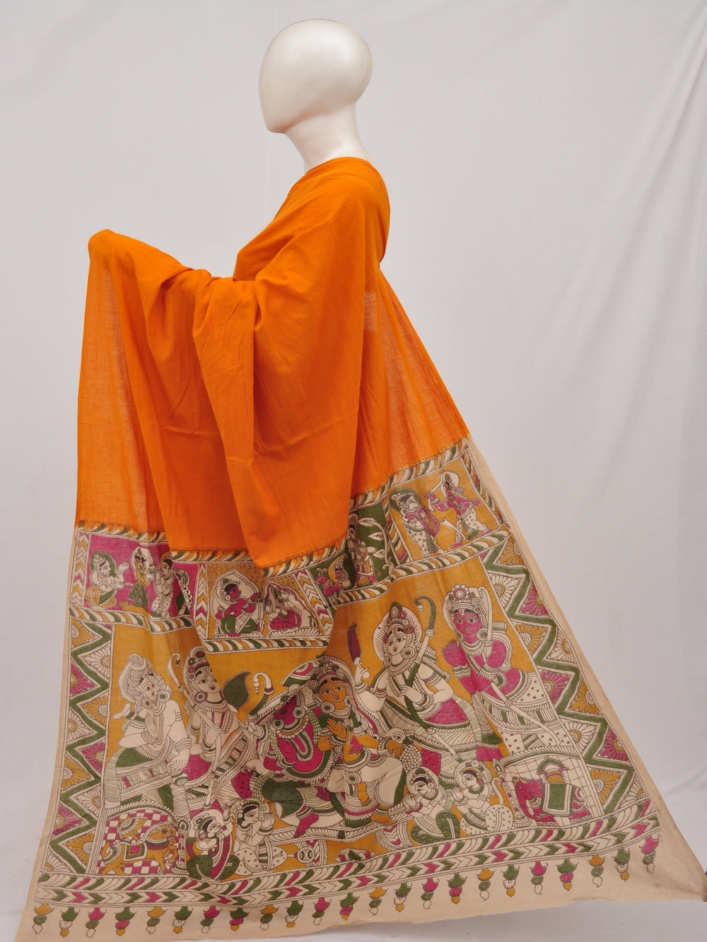 Kalamkari  Cotton Saree [D90422009]