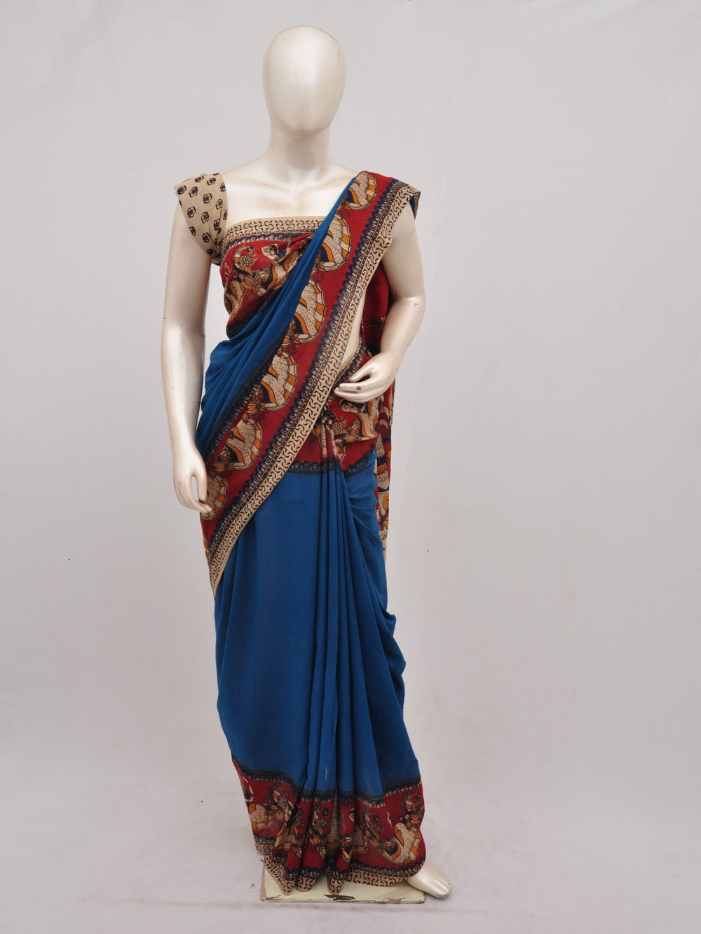 Kalamkari  Cotton Saree [D90424001]