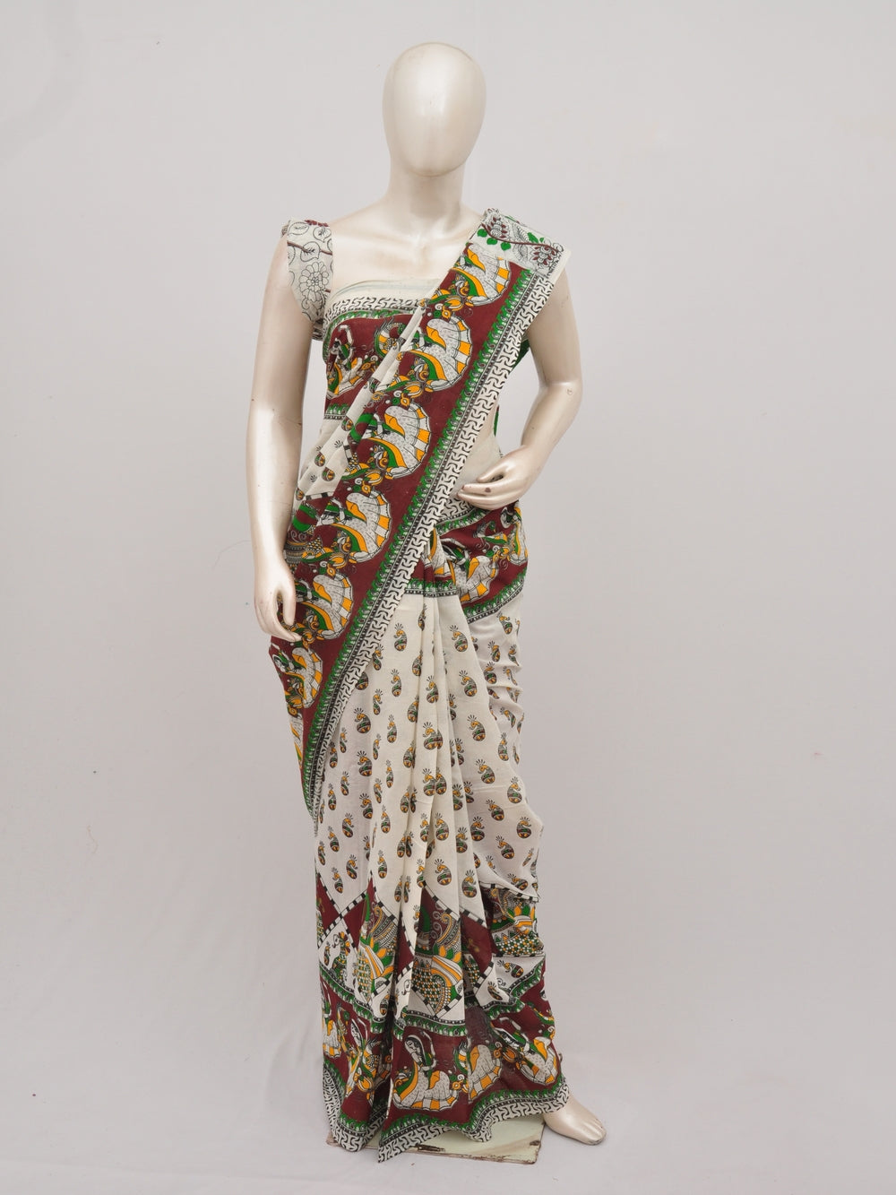 Kalamkari  Cotton Saree  [D90706028]