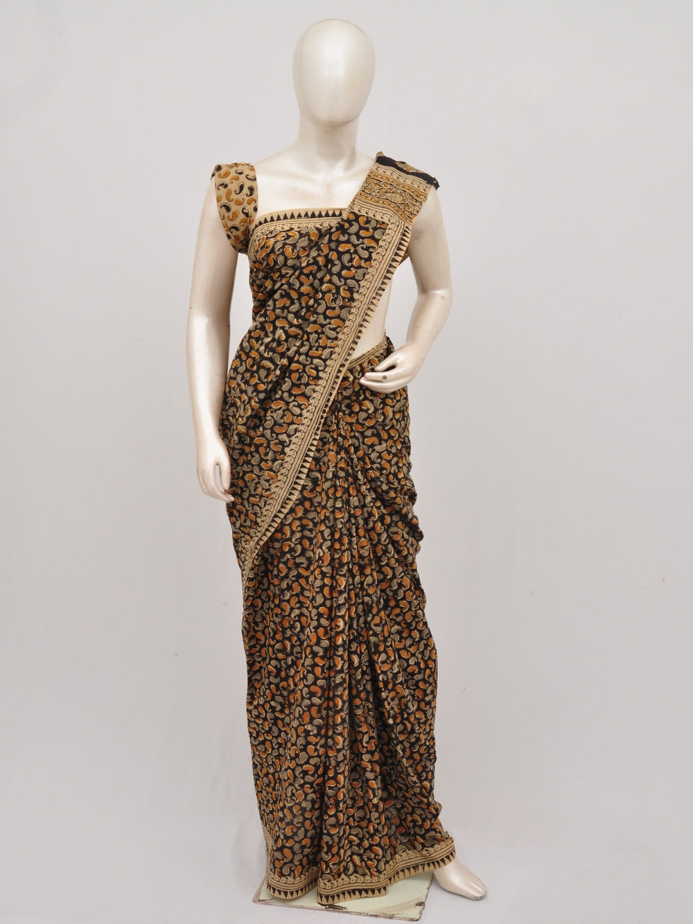 Kalamkari  Cotton Saree  [D90706029]
