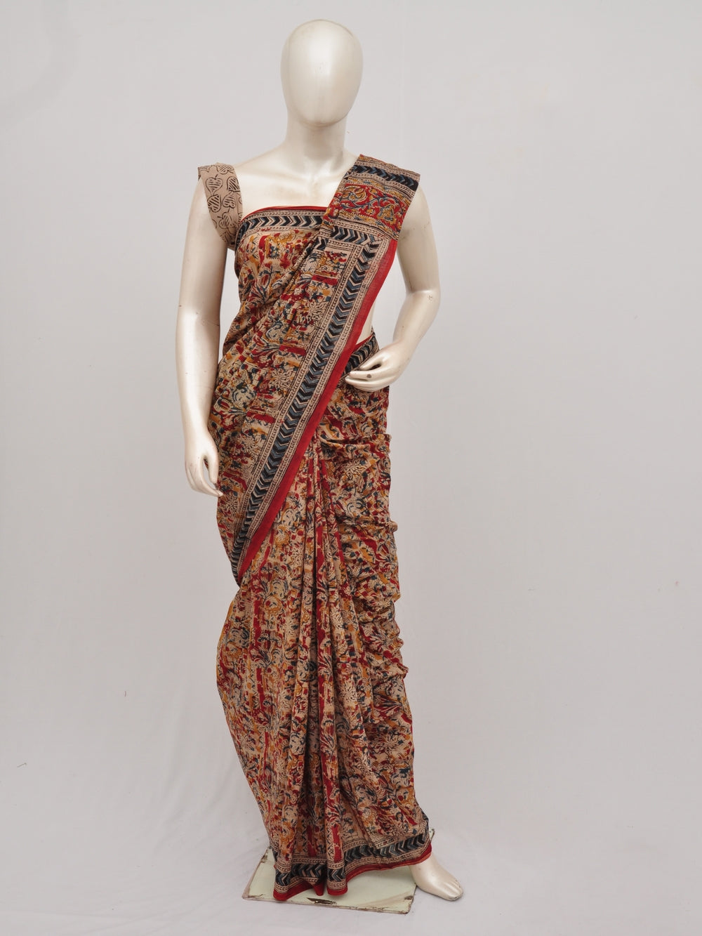 Kalamkari  Cotton Saree  [D90706032]