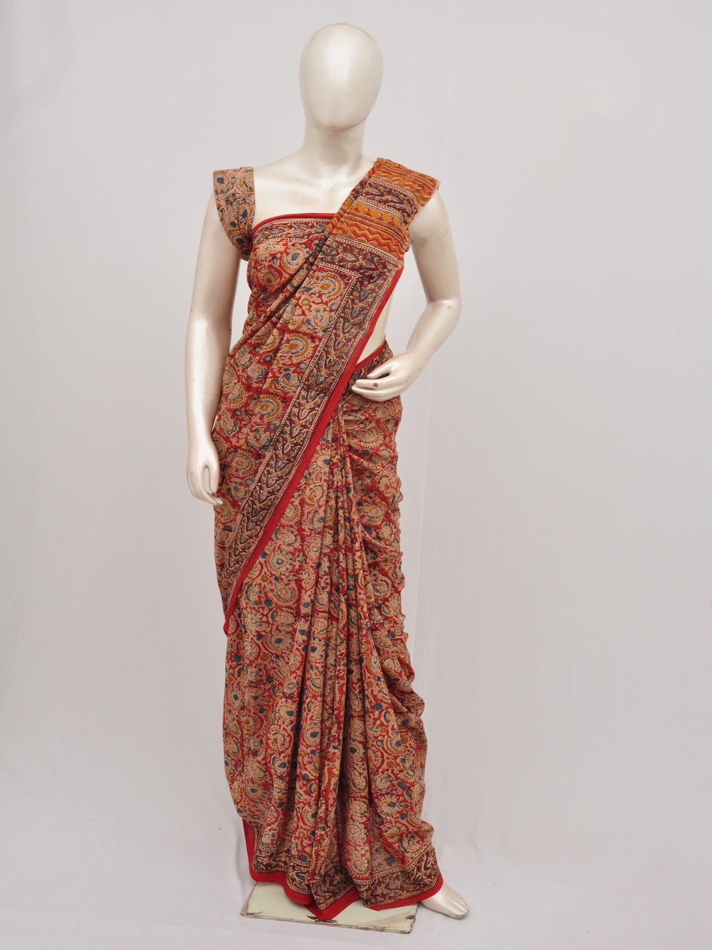 Kalamkari  Cotton Saree  [D90706035]