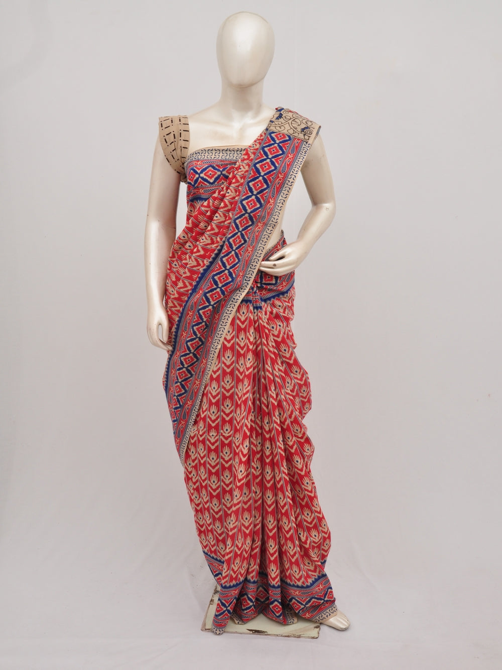 Kalamkari  Cotton Saree  [D90708008]