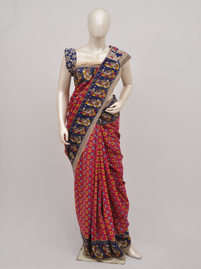 Kalamkari  Cotton Saree  [D90708009] - DressesForWomen.IN