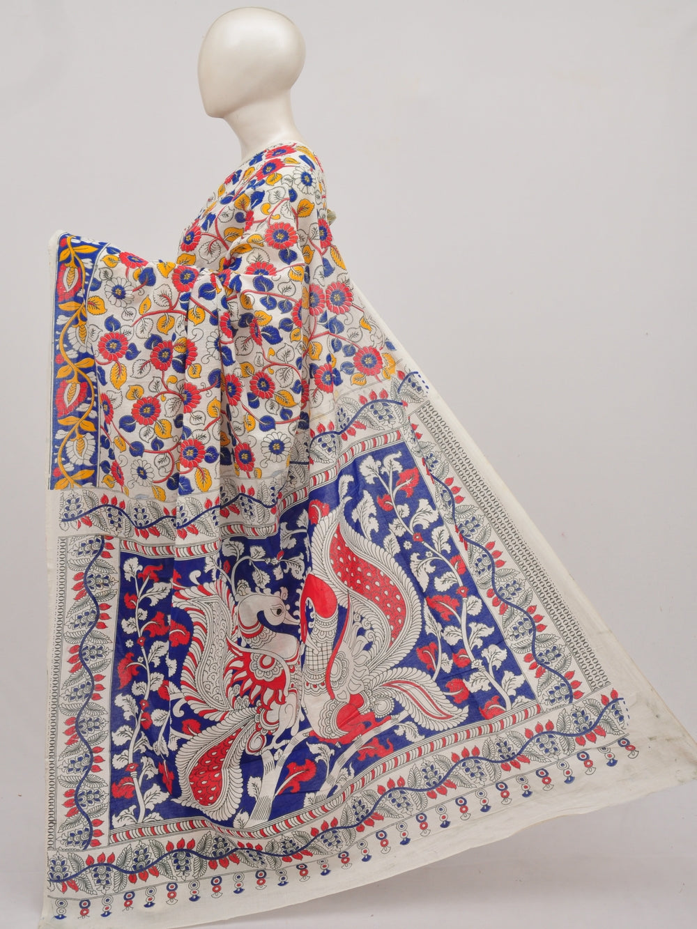 Kalamkari  Cotton Saree  [D90709002] - DressesForWomen.IN