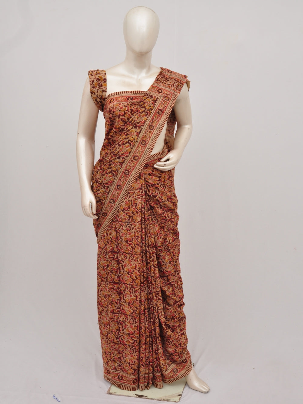 Kalamkari  Cotton Saree  [D90709003]