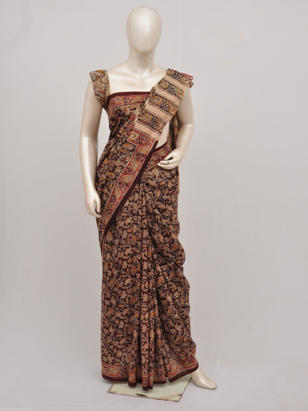 Kalamkari  Cotton Saree  [D90709008]