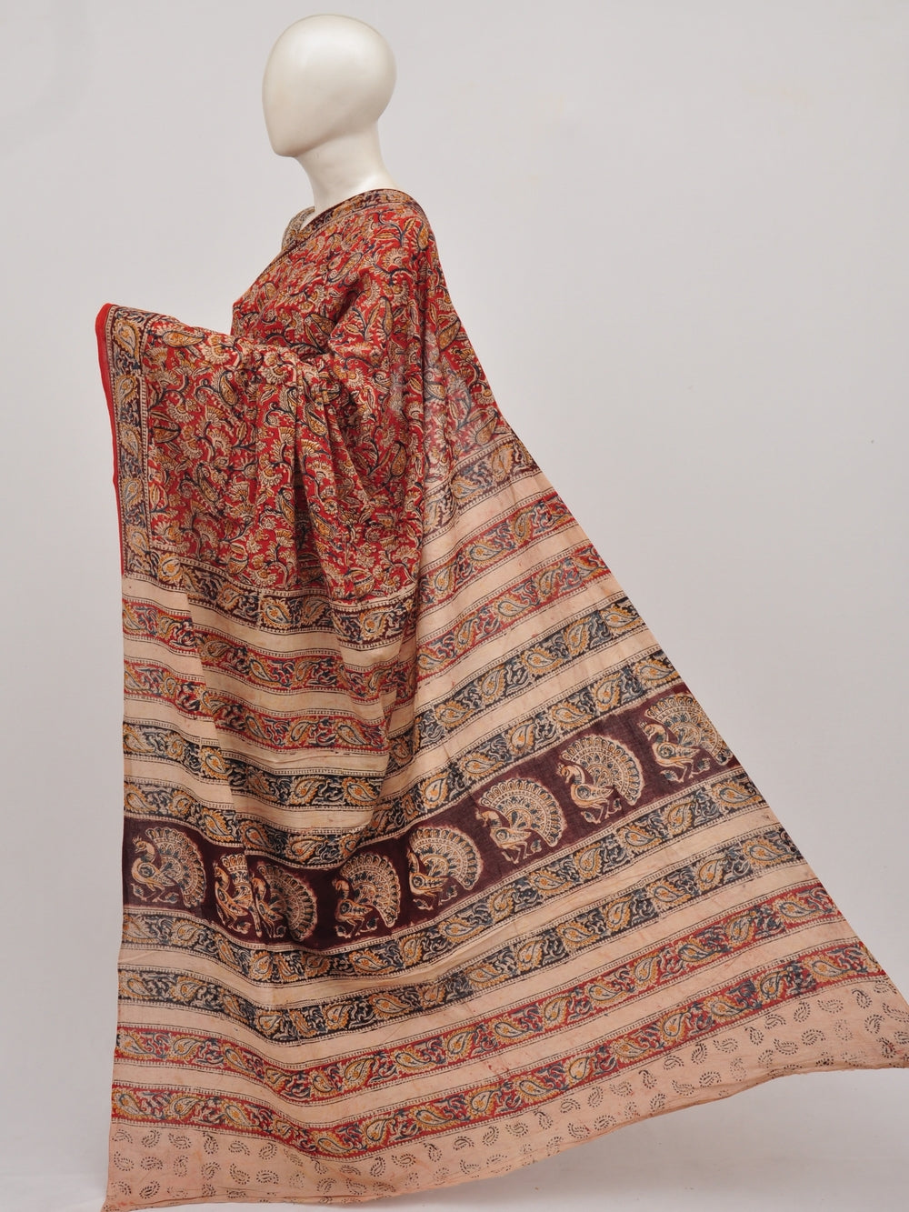 Kalamkari  Cotton Saree  [D90709009]