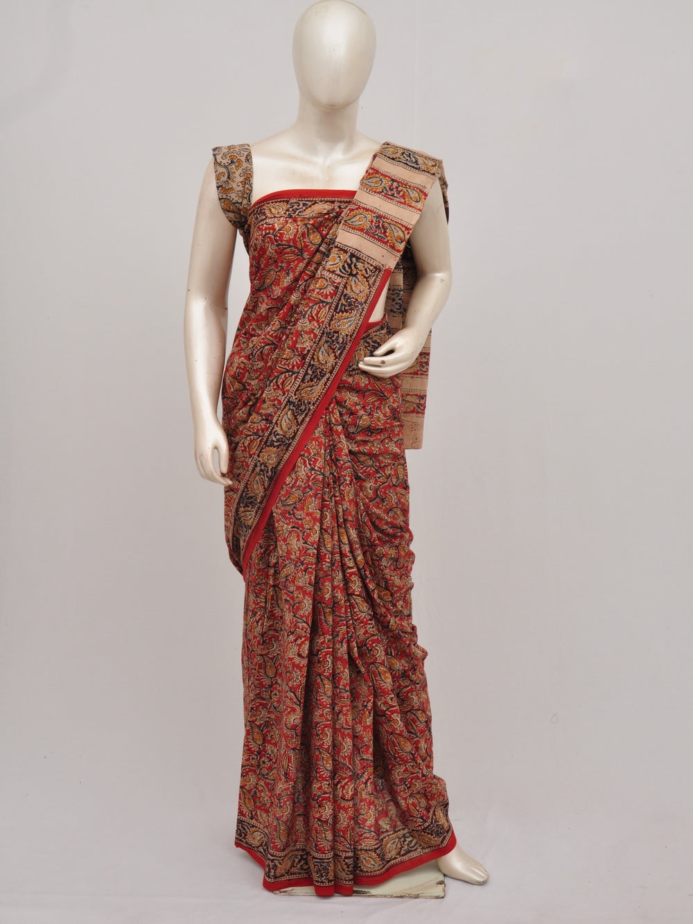 Kalamkari  Cotton Saree  [D90709009]