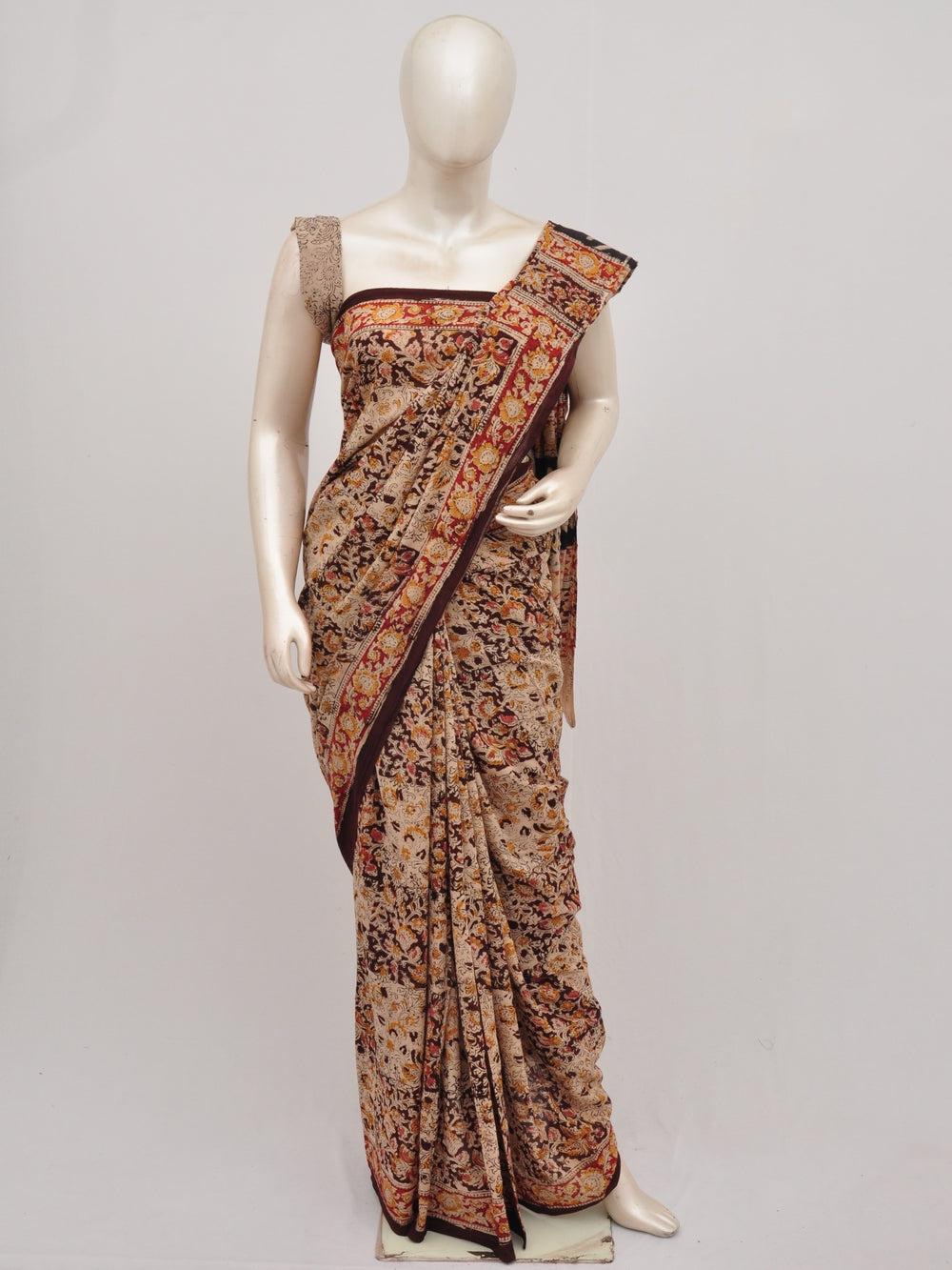 Kalamkari  Cotton Saree  [D90709010]