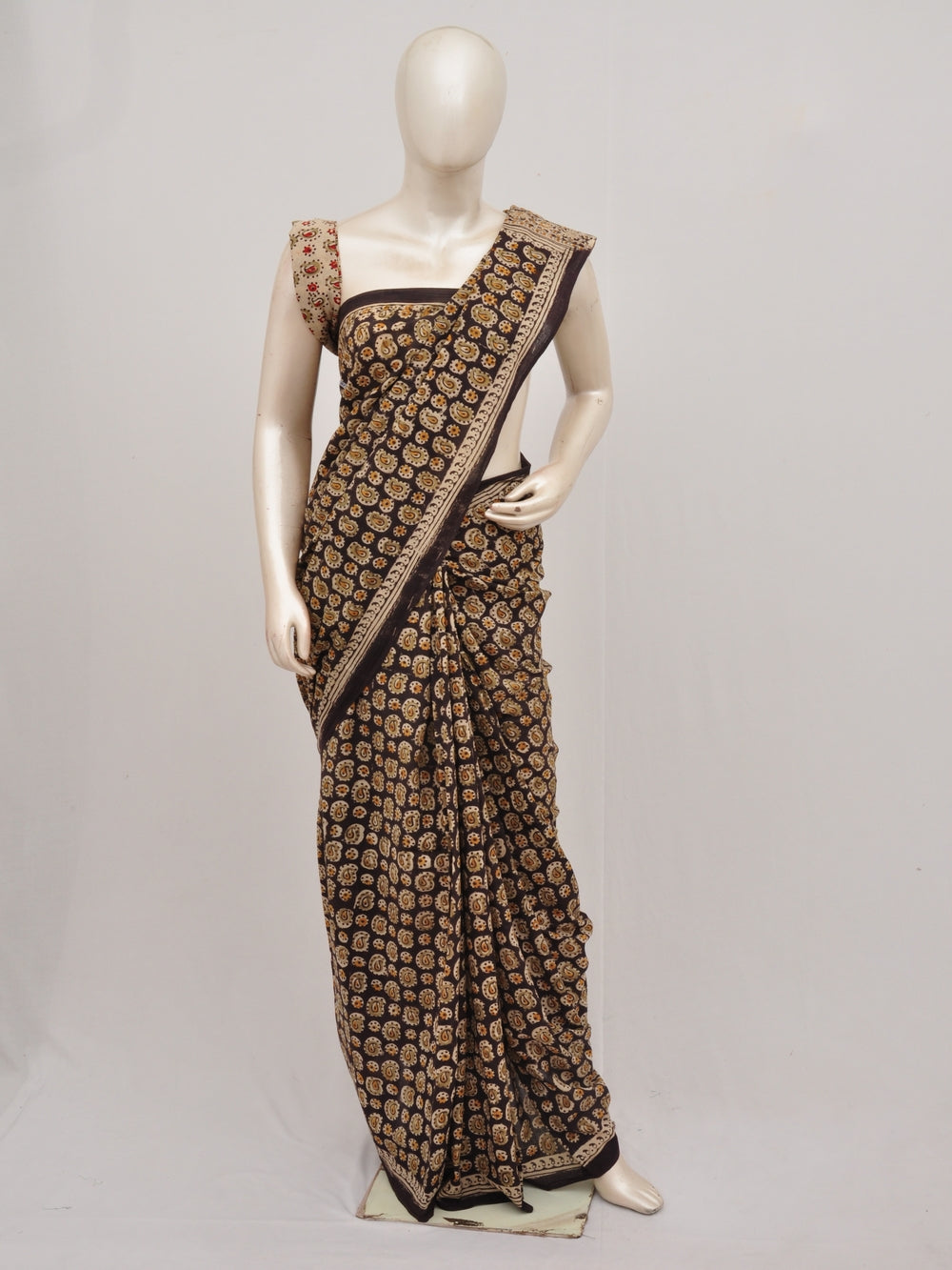 Kalamkari  Cotton Saree  [D90718002]