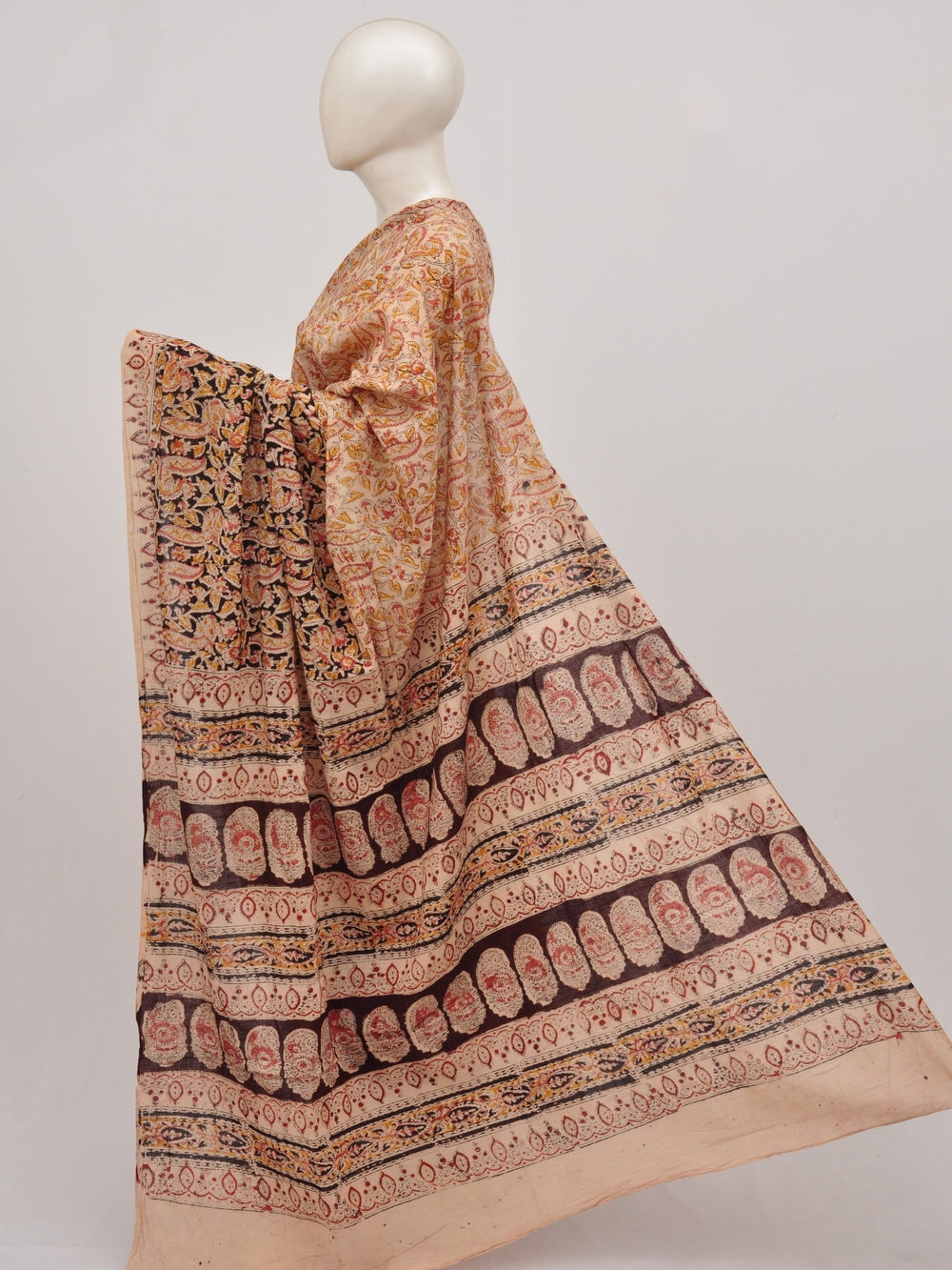 Kalamkari  Cotton Saree  [D90718004]