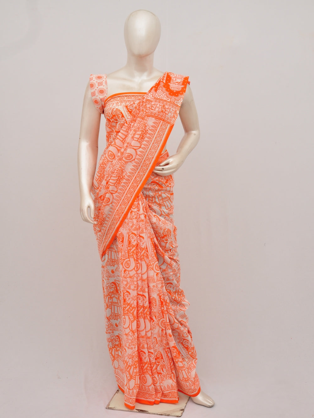 Kalamkari  Cotton Saree   [D90724006]