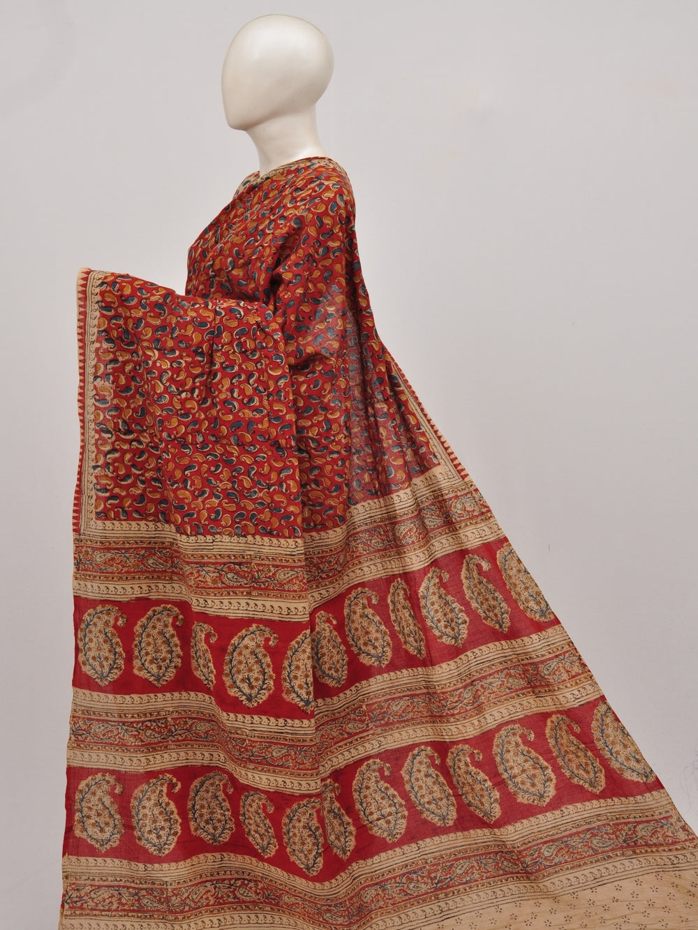 Kalamkari  Cotton Saree   [D90724008]