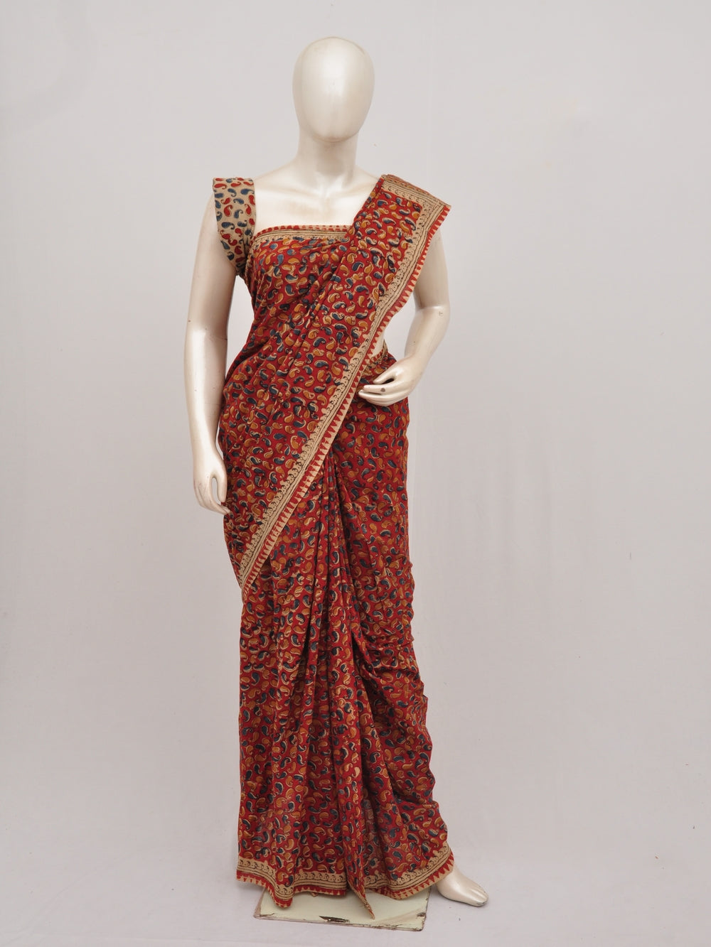 Kalamkari  Cotton Saree   [D90724008]