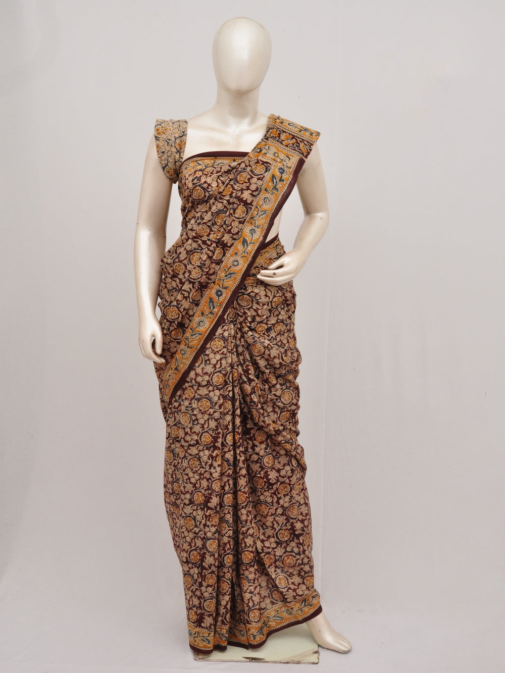 Kalamkari  Cotton Saree   [D90724009]