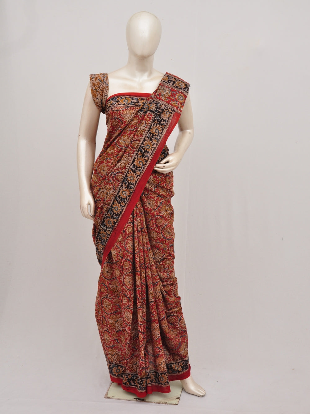 Kalamkari  Cotton Saree   [D90724010]